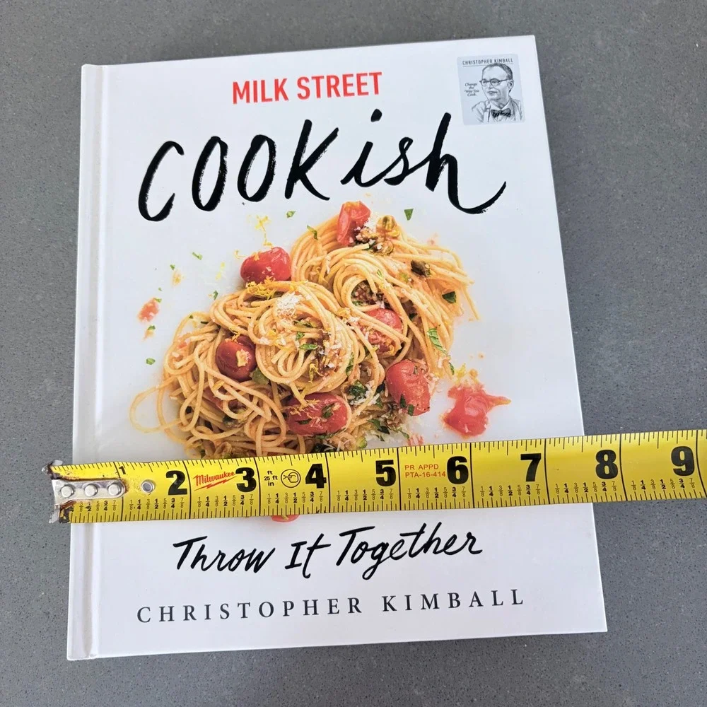 Milk Street Cookish Throw It Together Christopher Kimball Hardcover Cookbook